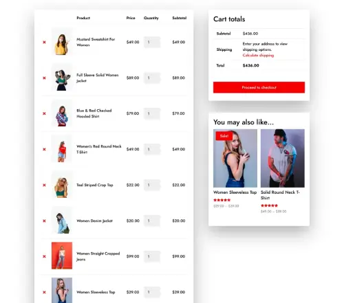 divi-woocommerce-cart-page-layout-1