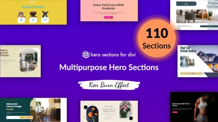 Hero Sections for Divi