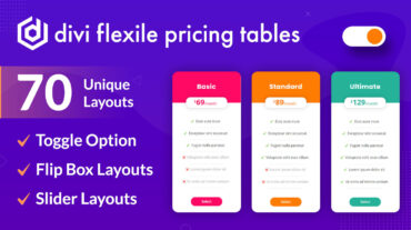 Pricing Table Layouts for Divi
