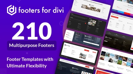 Footers for Divi